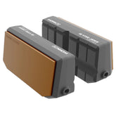 Work IQ Leather Vise Jaw Sleeves, Pair