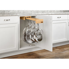 Base Cabinet Pullout Glideware w/ Soft-Close - 22 in. Maple