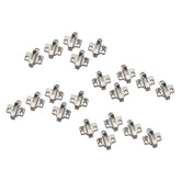 Blum® 175H7190 CLIP Top Frameless Mounting Plates with 9mm Clearance, 20-Pack