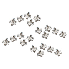 Blum® 175H7190 CLIP Top Frameless Mounting Plates with 9mm Clearance, 20-Pack