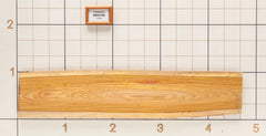 Canarywood Live Edge Slab, 12''W x 55''L x 1-1/8'' Thick