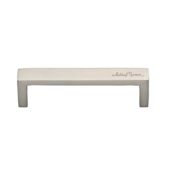 6-1/4'' Wide Modern Cabinet Pull, Satin Nickel