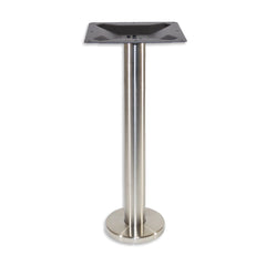 Bolt-Down Stainless Steel Table Base/Pedestal, Table Height
