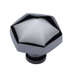 1-1/4'' Classix Hex Cabinet Knob, Polished Chrome