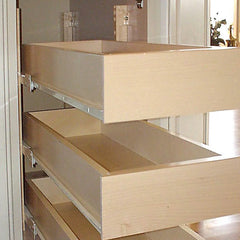 1-1/4" QuikTray Rollout Shelf Support Kit, Tan