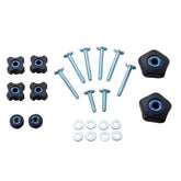 Rockler 24-Piece Easy-to-Grip Jig Hardware Kit, 5/16''-18 Threading
