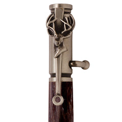 Deer Hunter Bolt-Action Pen Hardware Kit, Antique Pewter