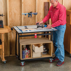 Rockler Material Mate Panel Cart and Shop Stand