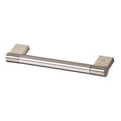 4-3/4'' Euro Bar Cabinet Pull, Satin Stainless