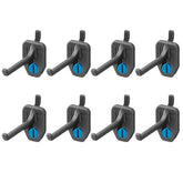 Rockler Hang-Tight 2'' Straight Post Pegboard Hooks, 8-Pack