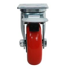 3'' 250-lb. Heavy Duty Polyurethane Caster, Swivel w/Total Lock Brake