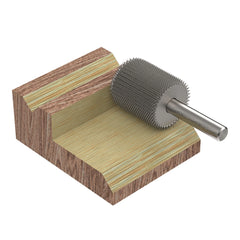 Kutzall Extreme - Cylinder Burr, 1/4'' Shaft, Head Diameter 3/4'' X Head Length 1'', Very Coarse