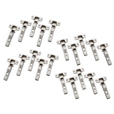 Blum® 71T5550 CLIP Top Snap-Close Full Overlay 120° Hinges, 20-Pack
