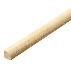 Oak - Quarter Round Real Hardwood Molding, 48" Length