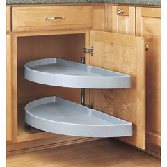 Half-Moon Shelf Set - 2 Shelf Pivot Only, White (6842-31-11-570)
