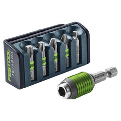 Festool Impact Driver Bit Set with Centrotec Locking Bit Holder, BT-IMP SORT4 (204384)