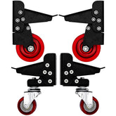 JessEm Caster Set for Steel Router Stand and Other Workbenches, Universal Casters