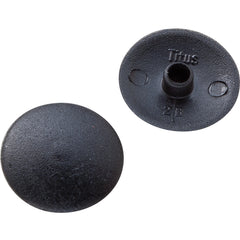 Screw Cap Covers - for 2 Square drive screws - Black (100 per Pack)