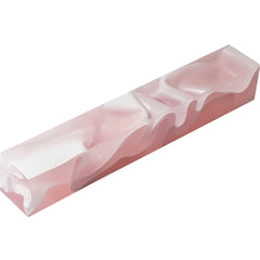 White Swirl Acrylic Acetate Pen Blank
