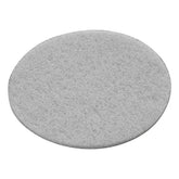 Festool 5'' White Vlies D125 StickFix Polishing Pads for Oil Finishing, 10-Pack (496511)