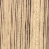 Zebrawood 3 Sq. Ft. Pack, Three Strips of Random Lengths