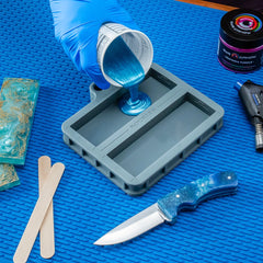 Rockler Silicone Casting Mold, Knife Scales