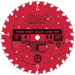 Freud® 10" x 30T Industrial Thin Kerf Glue Line Rip Saw Blade - LM75R010