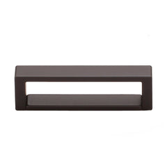 4-1/8'' Box Cabinet Pull, Polished Chrome