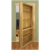 32" Maple InvisiDoor Bookcase Shelving Unit Kit