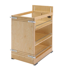Base Cabinet Pullout Organizer with Blumotion Soft-Close - 14 in.