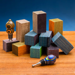 Spectraply 10-Piece Bottle Stopper Blank Variety Pack
