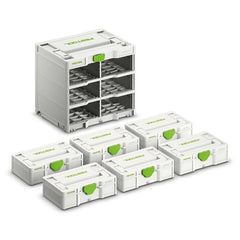 Festool Systainer3 Rack SYS3-RK/6 M 337-Set (577816)