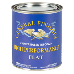 General Finishes High Performance Water-based Top Coat Flat, Pint