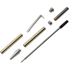 Slimline Pen Hardware Kit - Satin Nickel
