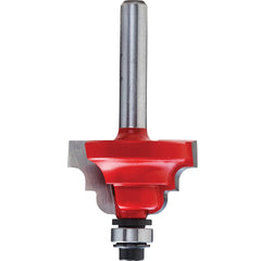 1-5/32'' D x 5/8'' H x 1/8'' R x 1/4'' Shank Freud #38-302 Quadra-Cut™ Cove and Bead Bit