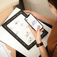 Shaper Trace Vector Graphics App and Frame