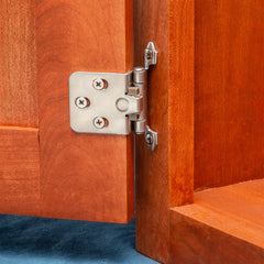 Variable Overlay Surface Mount Hinges - Oil Rubbed Bronze - pair