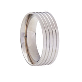 Titanium Comfort Ring Core, 8mm Wide, Size 3