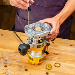 1/4'' Shank Rockler Router Baseplate Centering Guide