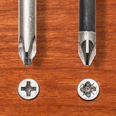 Rockler Euro Hinge Adjustment Screwdriver, Pozidriv #2