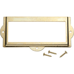 Flat Card Holder, Nickel