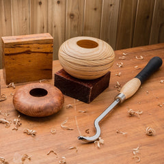 Full-Size Ergonomic Carbide Turning Tool, Hollowing