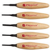 FlexCut® MT930 3mm Mixed Profile Micro Carving Tool Set