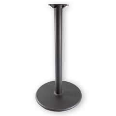 Round Flat Style 18'' Dia. Cast Iron Table Base, Table Height