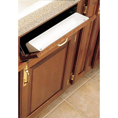 Tip-Out Tray LD Deluxe w/ 45 Degree Hinges - 30.5 White