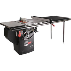 SawStop Professional 1.75HP Cabinet Saw with 52” Standard T-Glide Rip Fence, Rails & Extension Table