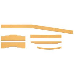 Rockler Mission Chair Plan with 1/4'' MDF Templates