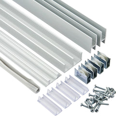 3 ft. Aluminum E-Z Glide Tracks (Price per set)
