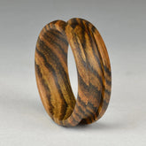 Bocote Hardwood Ring Core Blank, Size 9