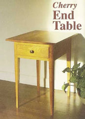 Cherry End Table Downloadable Plan